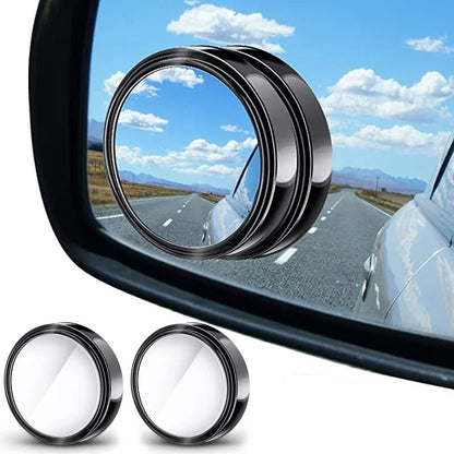 Car Blind Spot Mirror - 2 Pcs Adjustable