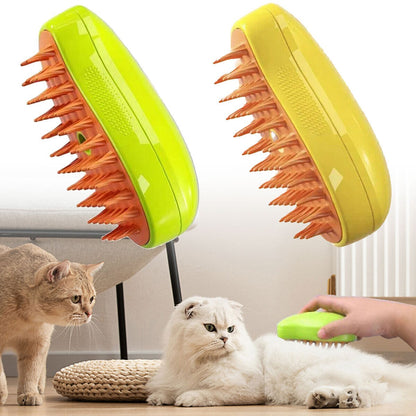 SteamPaws™️ Cat Brush - 3-In-1