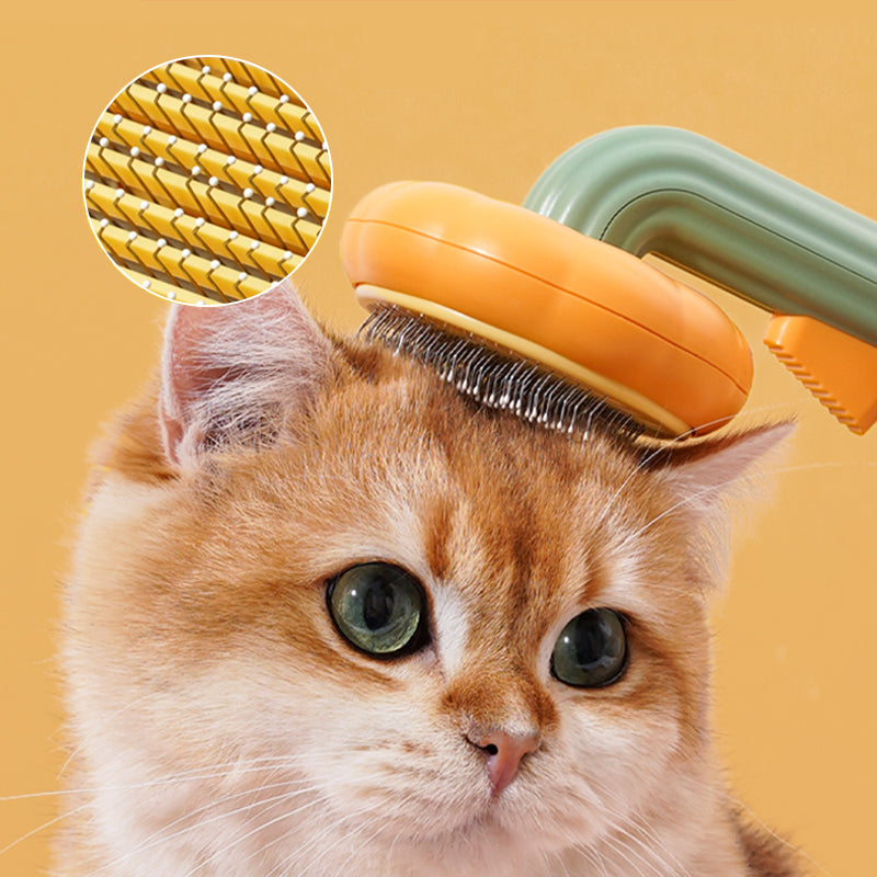 Ultimate Self-Cleaning Cat Brush