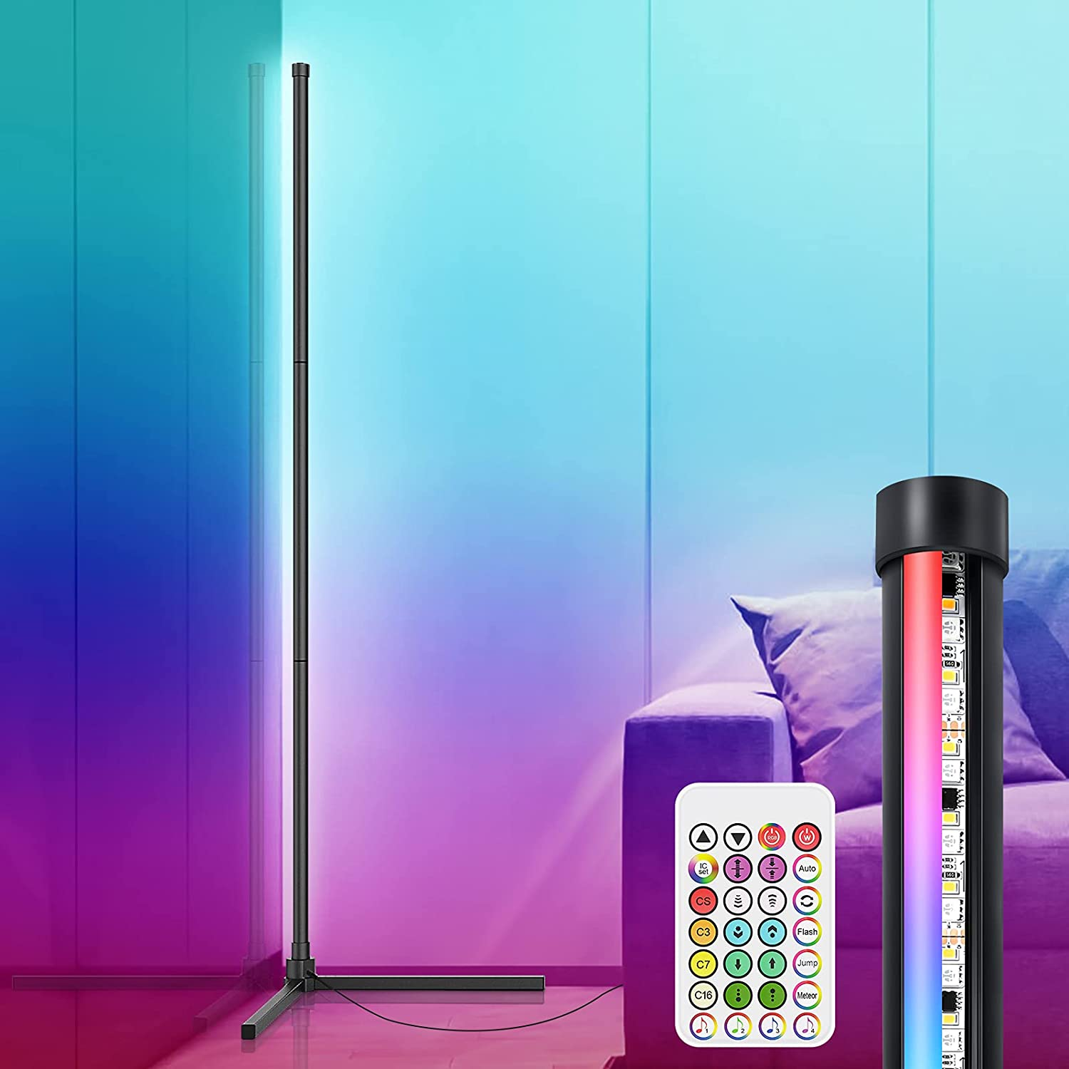 AmbiGlow RGB Floor Lamp - Create the Perfect Lighting Ambience
