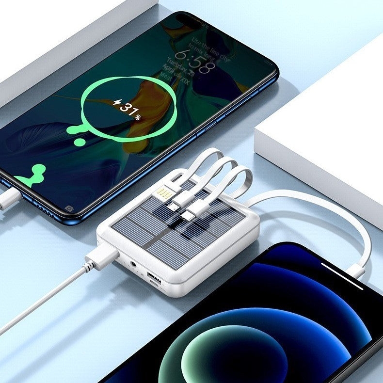 Power Bank Fast-Charger - 20000mAh Direct and Solar