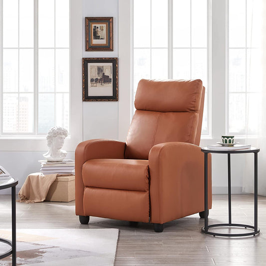 Premium Leather Recliner Armchair - Unwind in Comfort