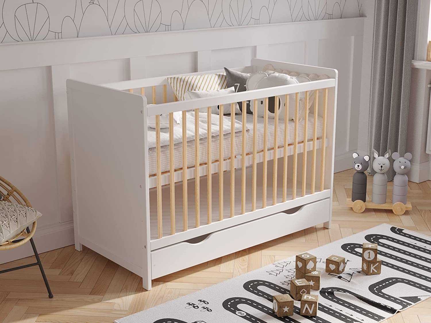 Premium Baby Cot Bed - Love For Sleep