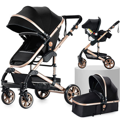 CosyCruiser 3-in-1 Baby Pushchair. Premium Set