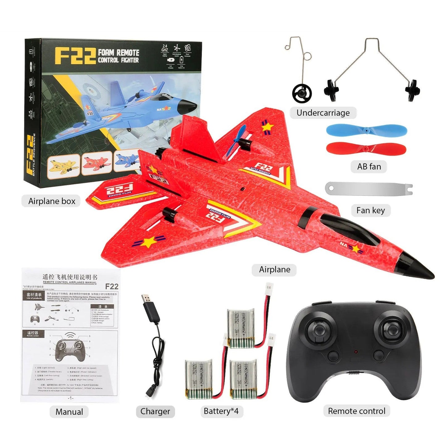 Raptor F22 RC Airplane