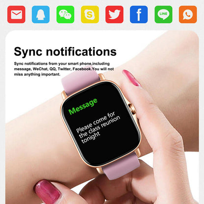 SmartWatch - Customizable, Fitness Tracker, Waterproof | iOS, Android