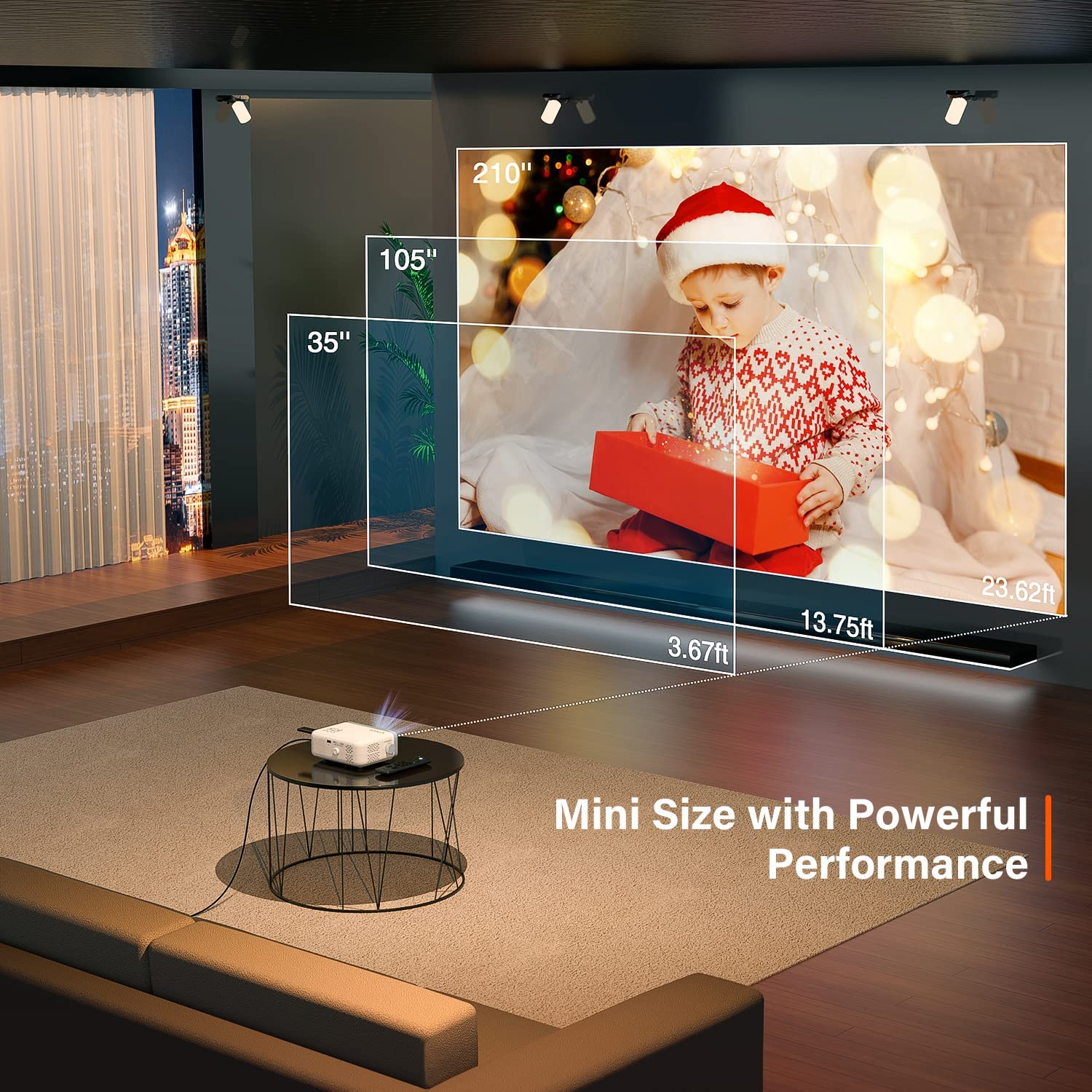 VOPLLS Vision: The Compact, High-Definition Projector